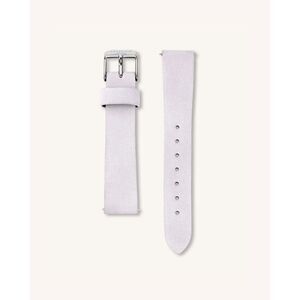 Rosefield Lilac Nubuck Silver Strap
